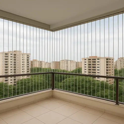 Luxury Apartment Invisible Grills Chennai - Best Installation